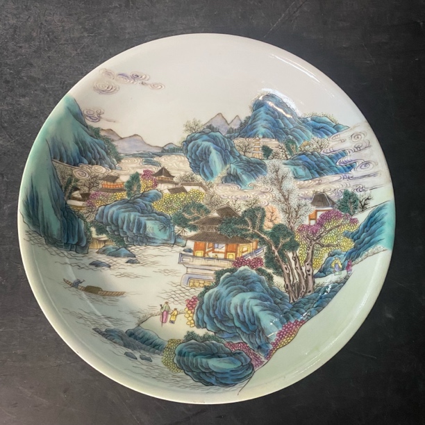 3359 山水意境赏盘