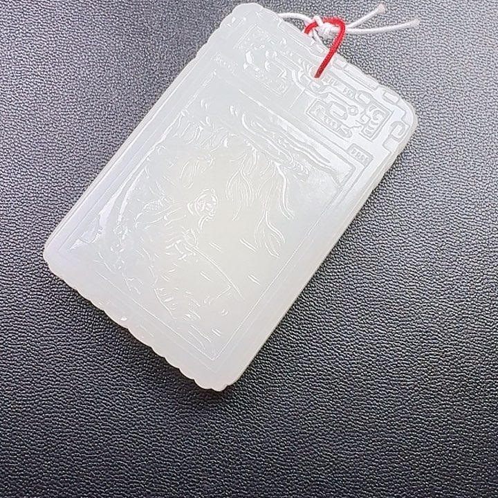 登***州和田玉未镶嵌挂件