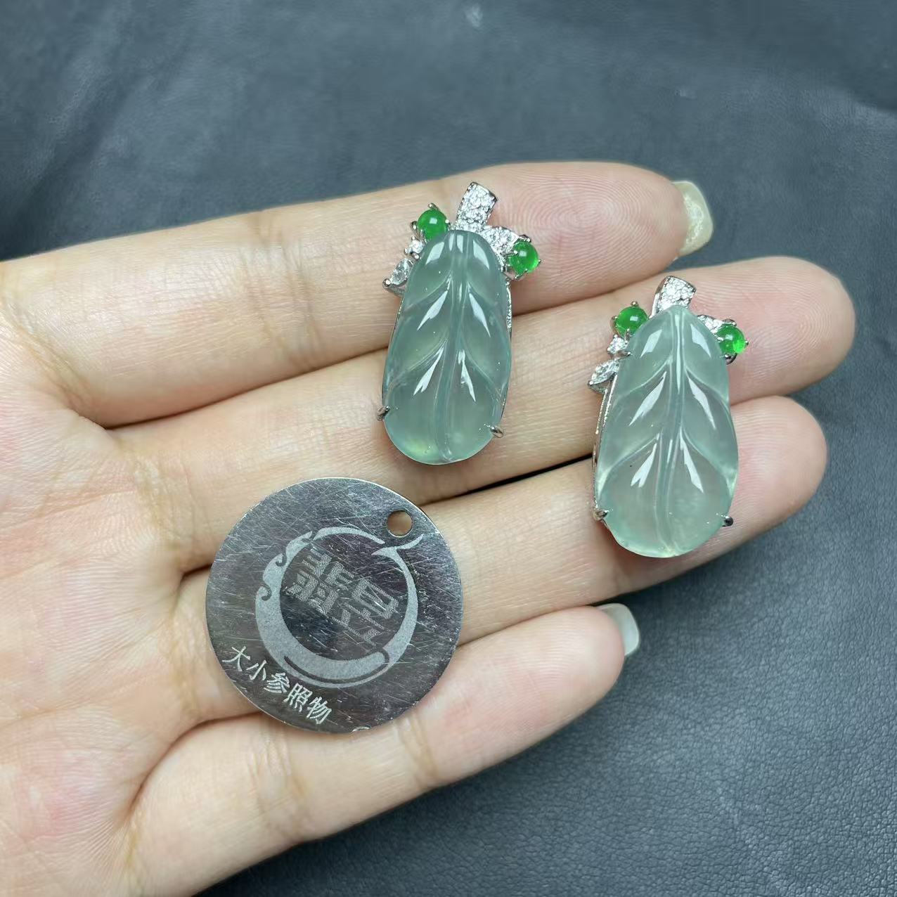 翡昱-N85-66432-天然A货翡翠吊坠-多样性发其一-C