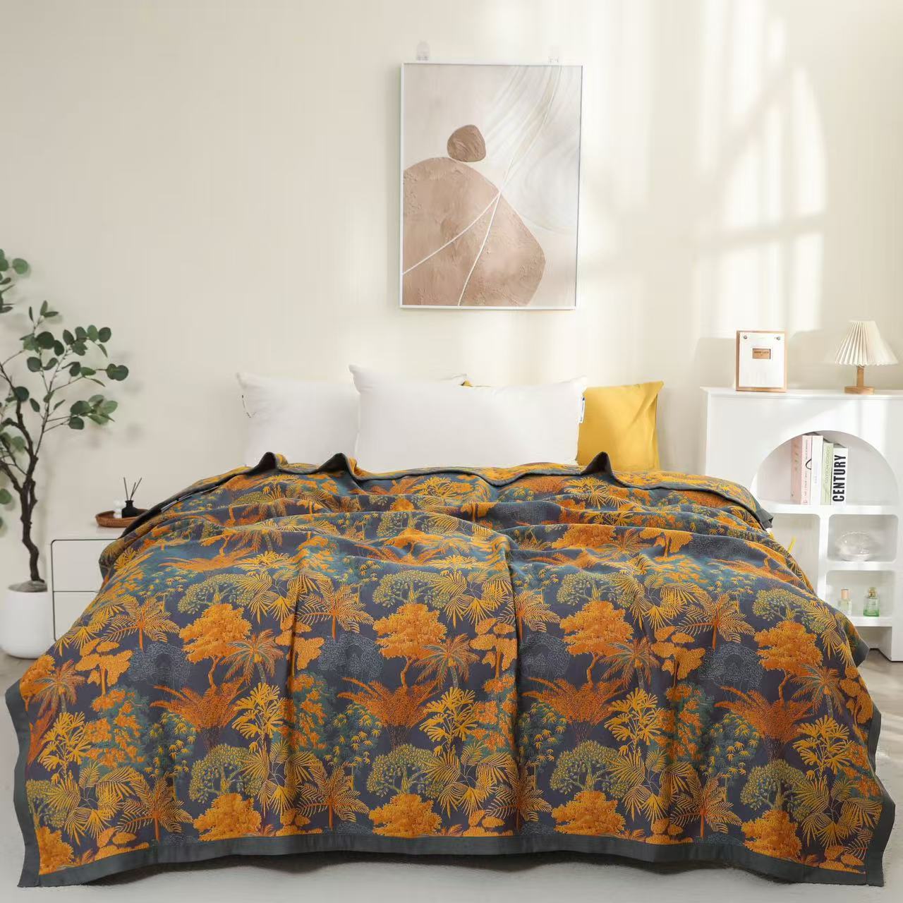 1.5*2高端轻奢四季毯【北岛风情】