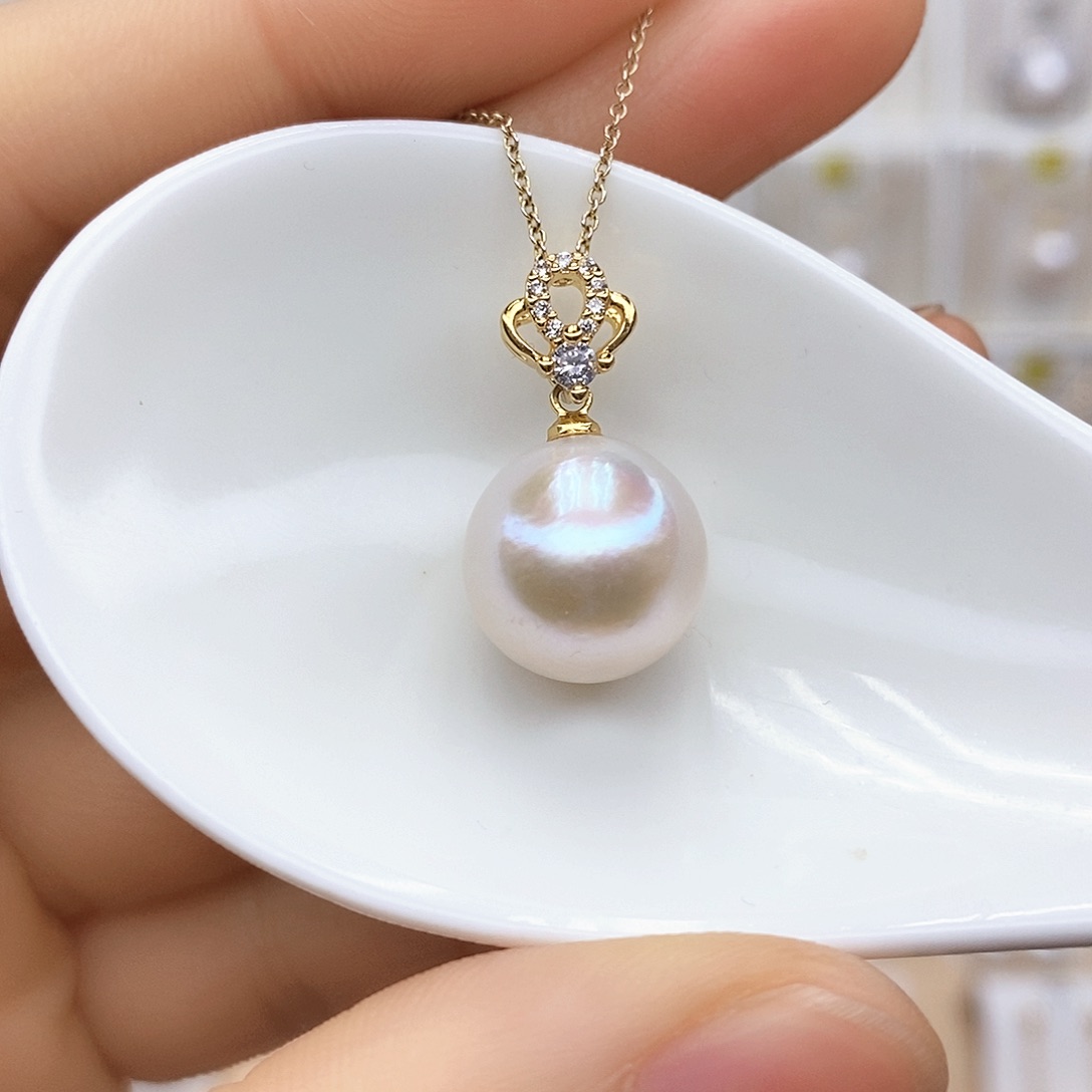 淡水珍珠合金颈饰