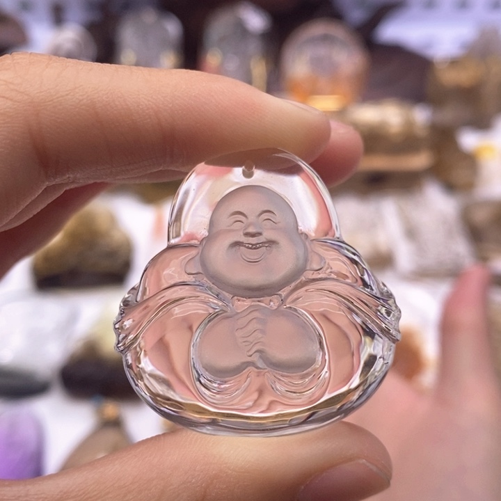 水晶颈饰未镶嵌定制