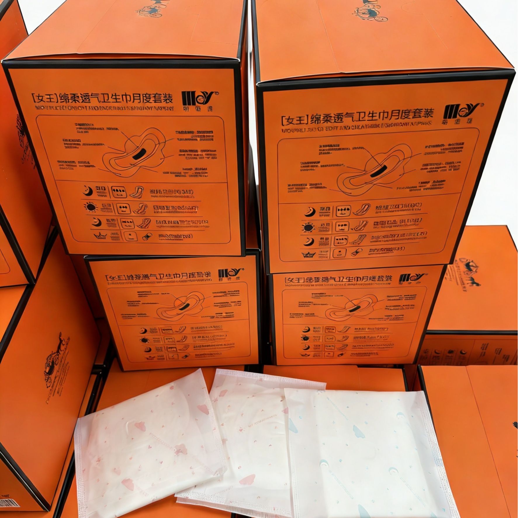 1014 绵柔透气卫生巾月度套装，舒适体验必备之选