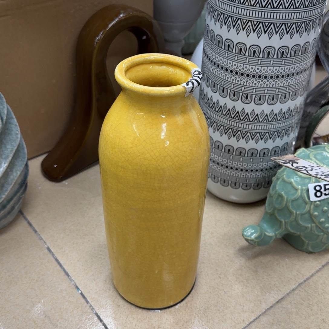 瓷片陶瓷工艺花瓶摆件