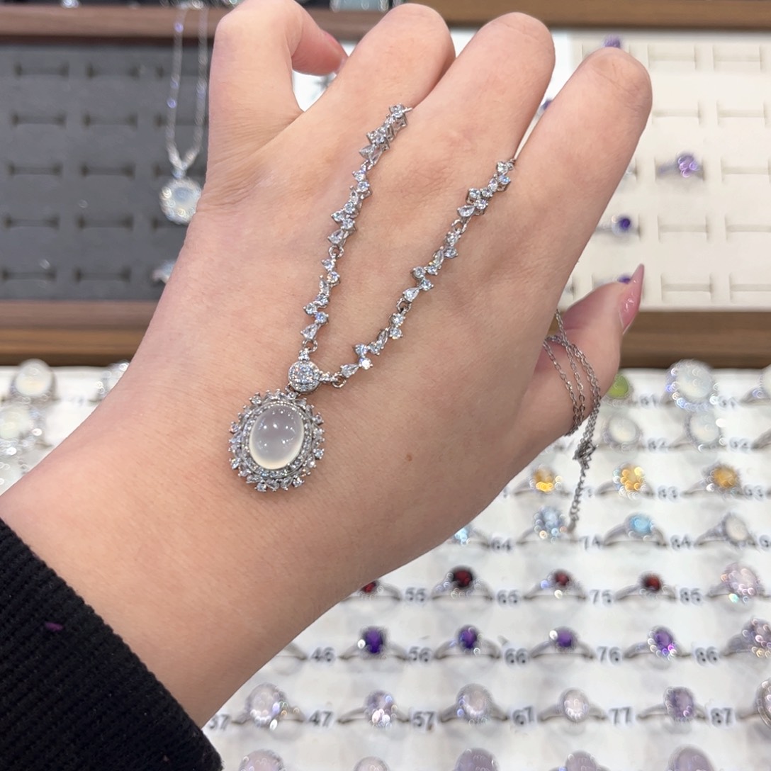 银S925镶嵌岫玉戒指郭****