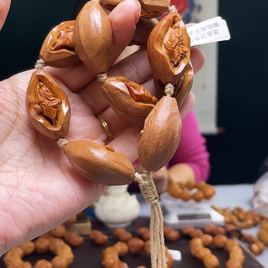 橄榄核手串/手链隔***?橄榄核