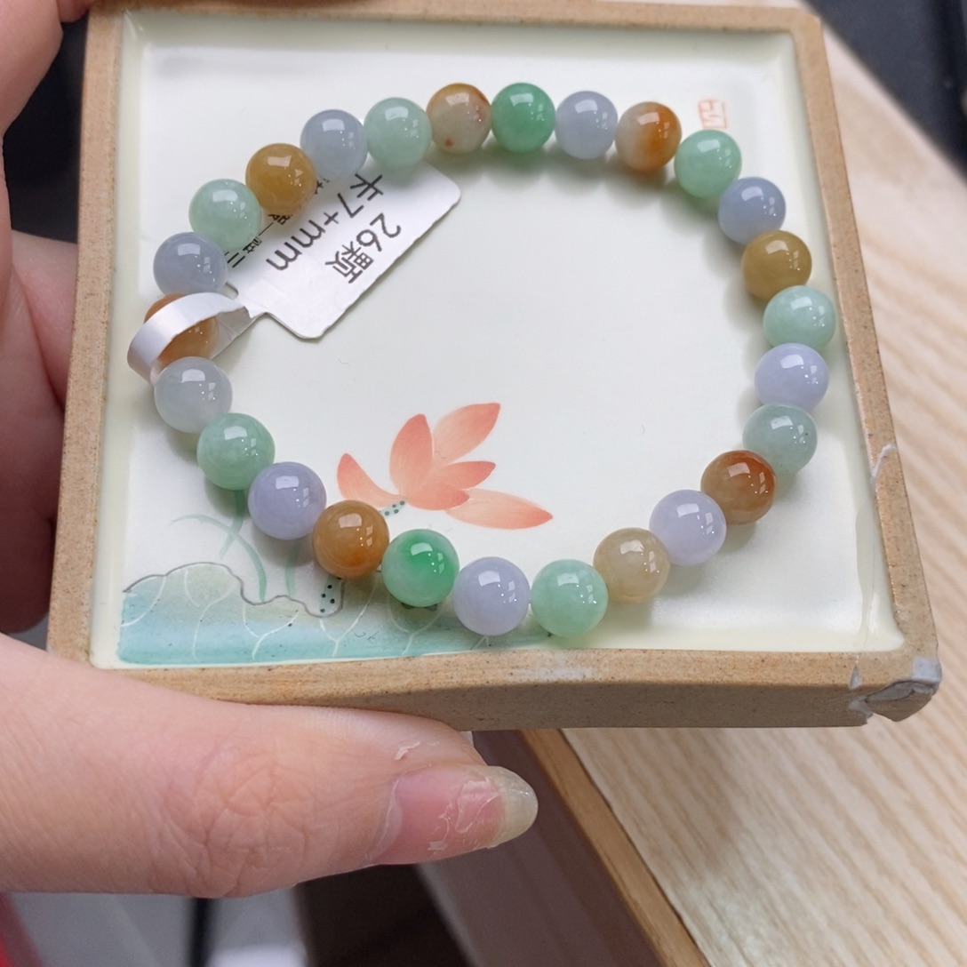 翡翠手链未镶嵌手串d468