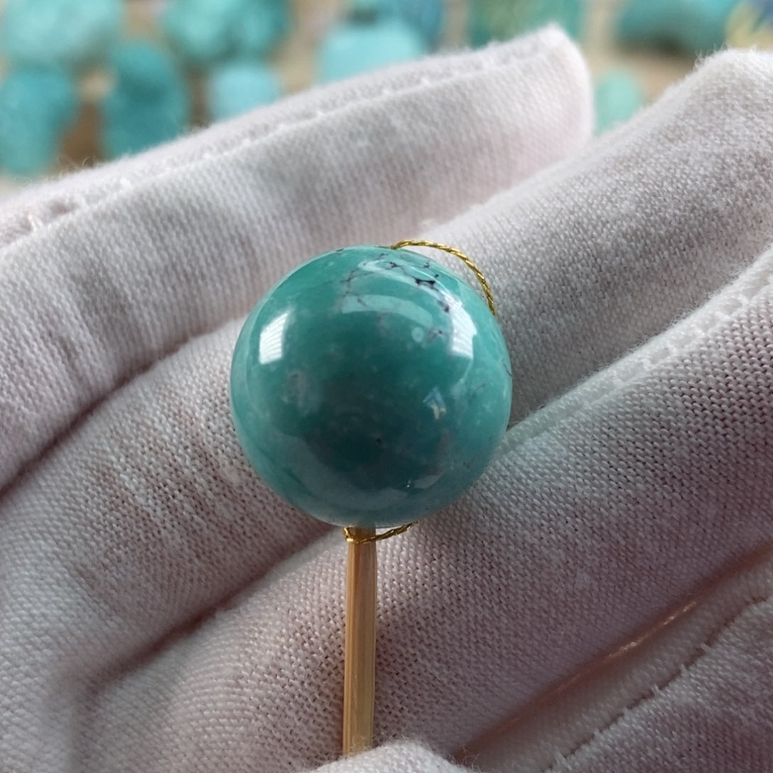 绿松石珠宝奇石未镶嵌