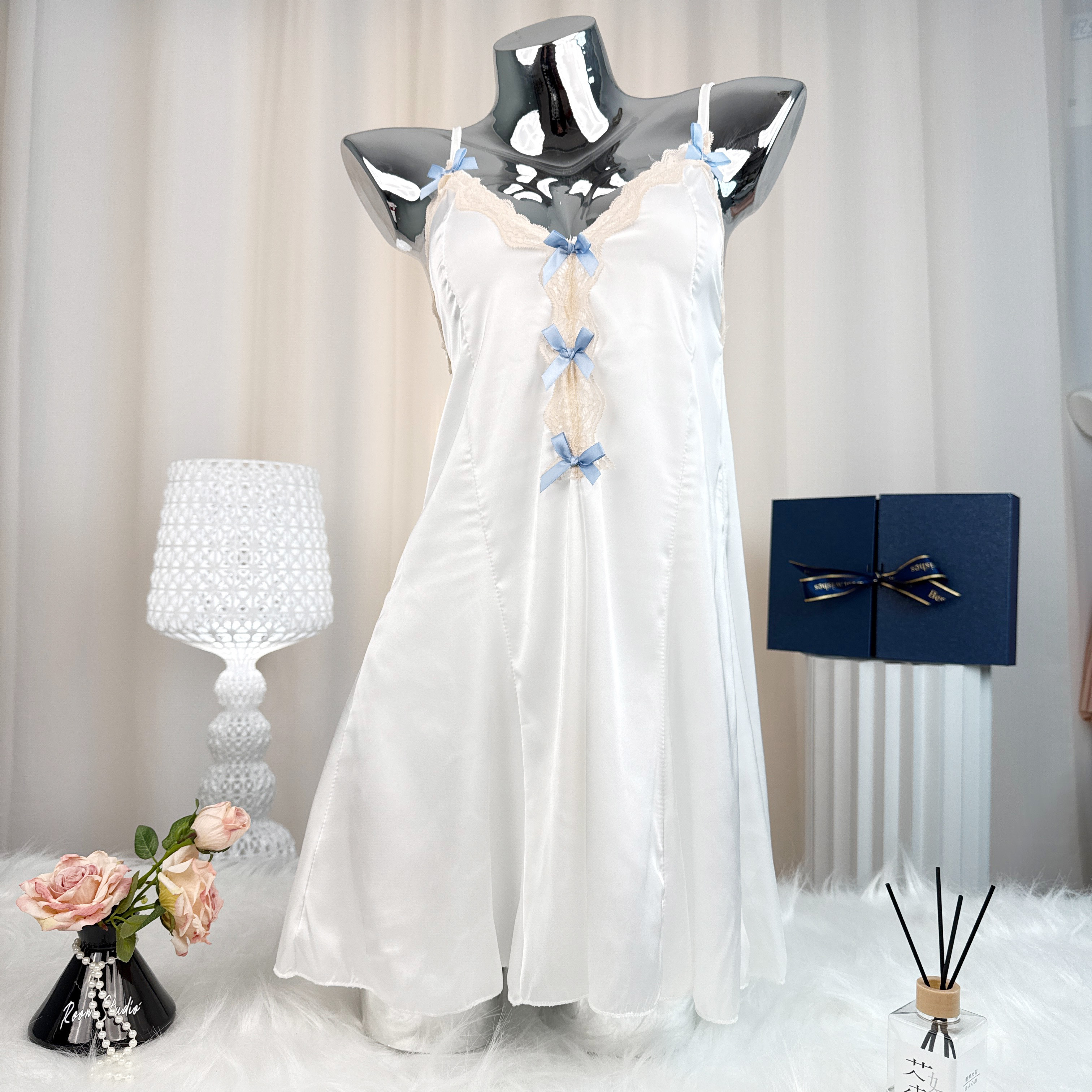 花间轻语【80-140斤】清纯显瘦温柔气质睡裙