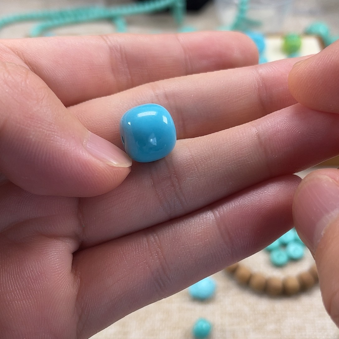 原生态湖北松配饰，直径12