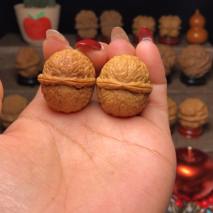 文玩核桃把件1福星小铁锤