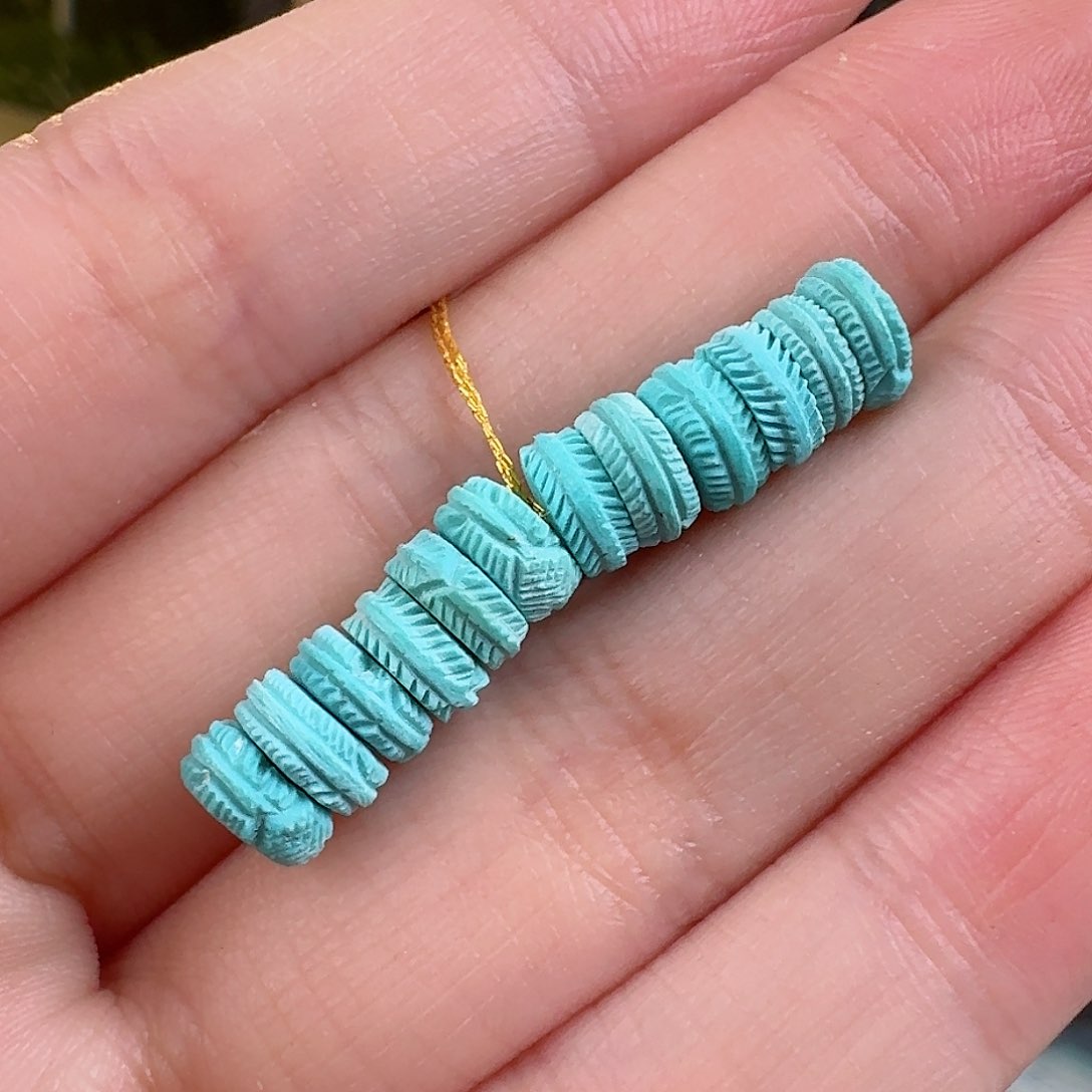 绿松石珠宝奇石未镶嵌