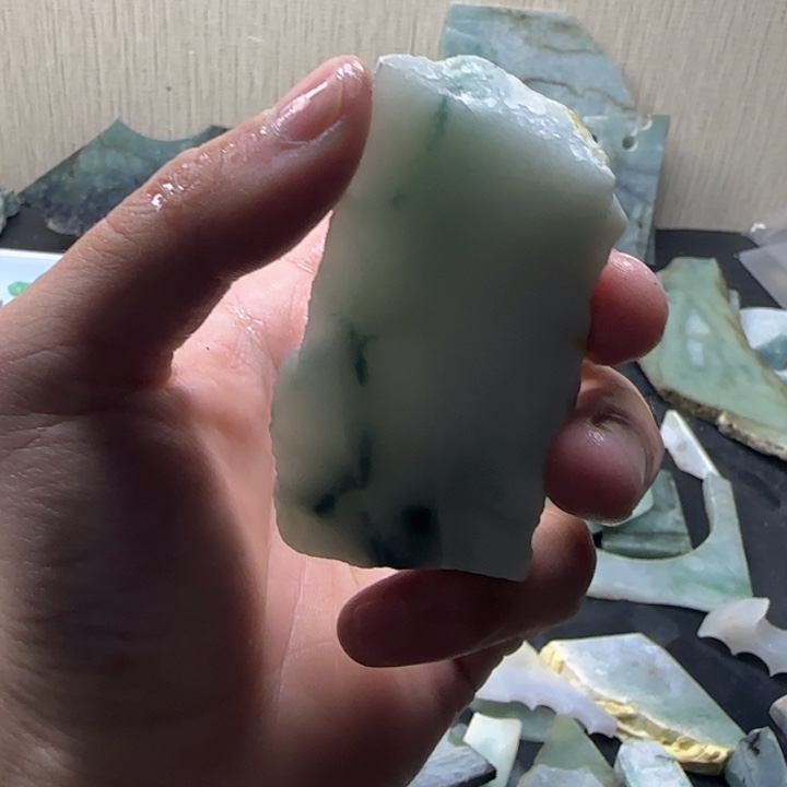 翡翠未镶嵌颈饰纯天然缅甸翡翠