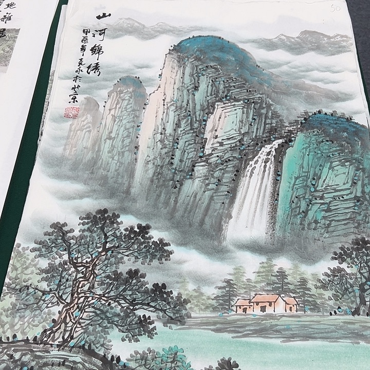 国画纯手绘国画大捡漏