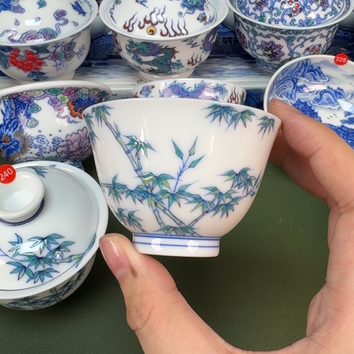 大帅景德镇纯手工手绘茶具241