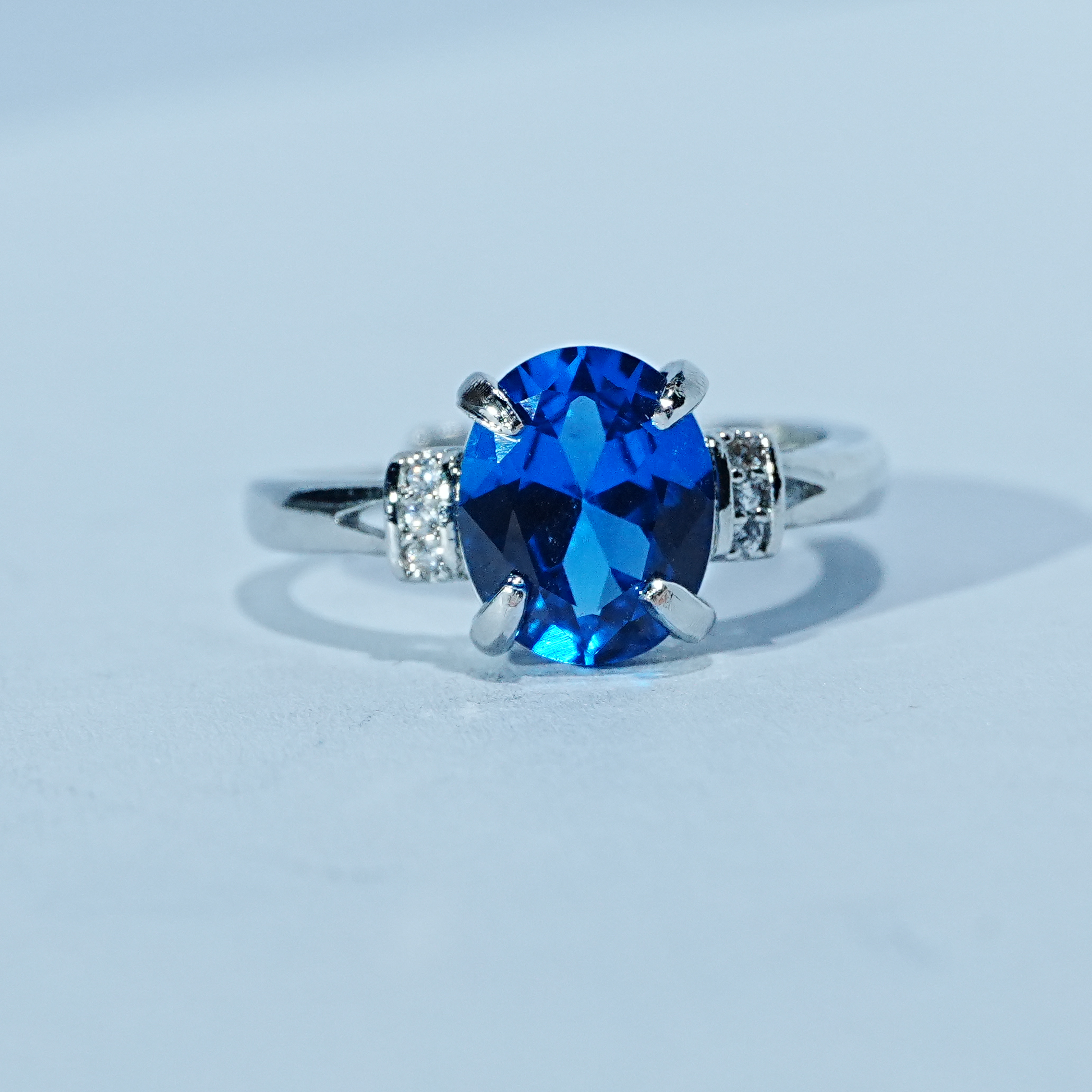 矿区高定【美吉豪】-典藏轻奢-蓝宝石-戒指 -132