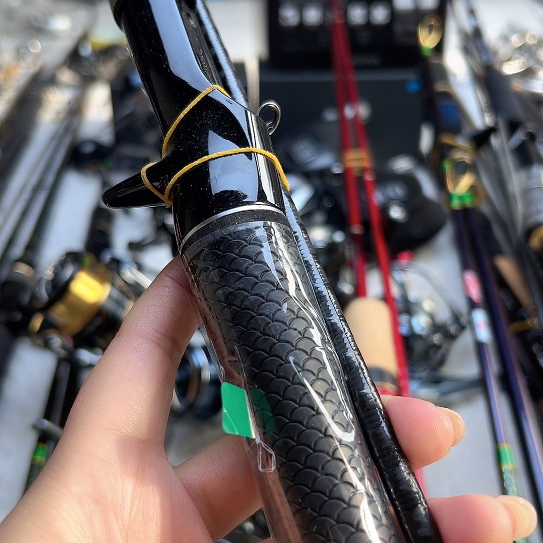 3.8m碳素小羊皮路亚竿枪并