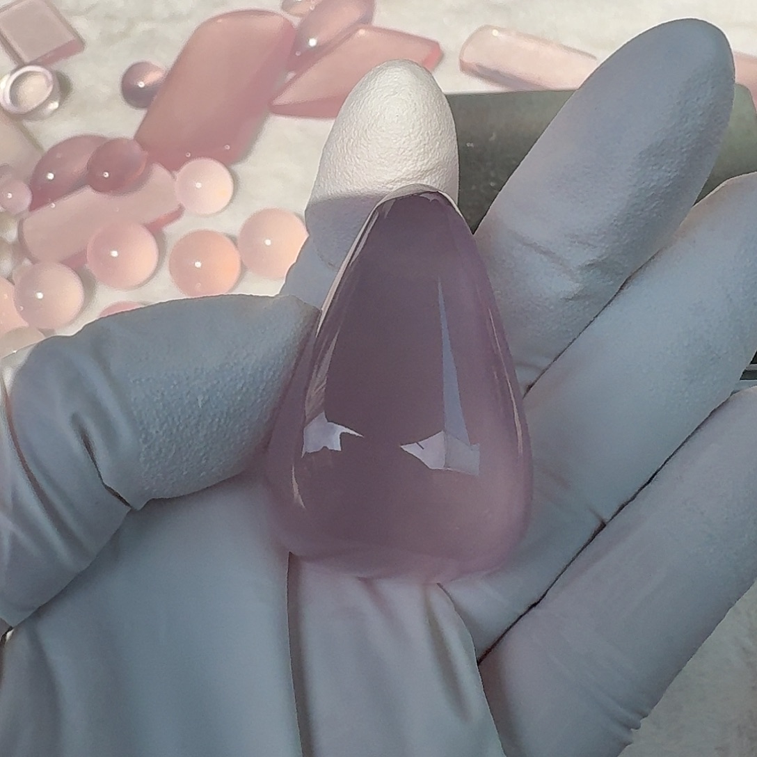 水晶珠宝半成品未镶嵌～*