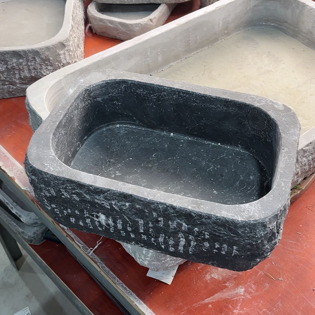 石头天然石头花盆