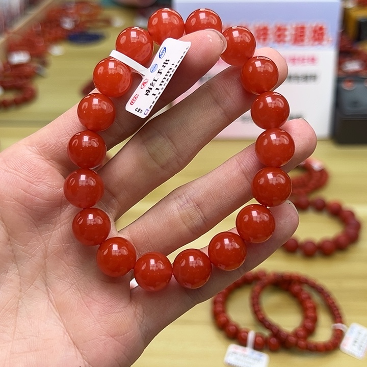 南红玛瑙南红多样性发一，卡11mm➕未镶嵌