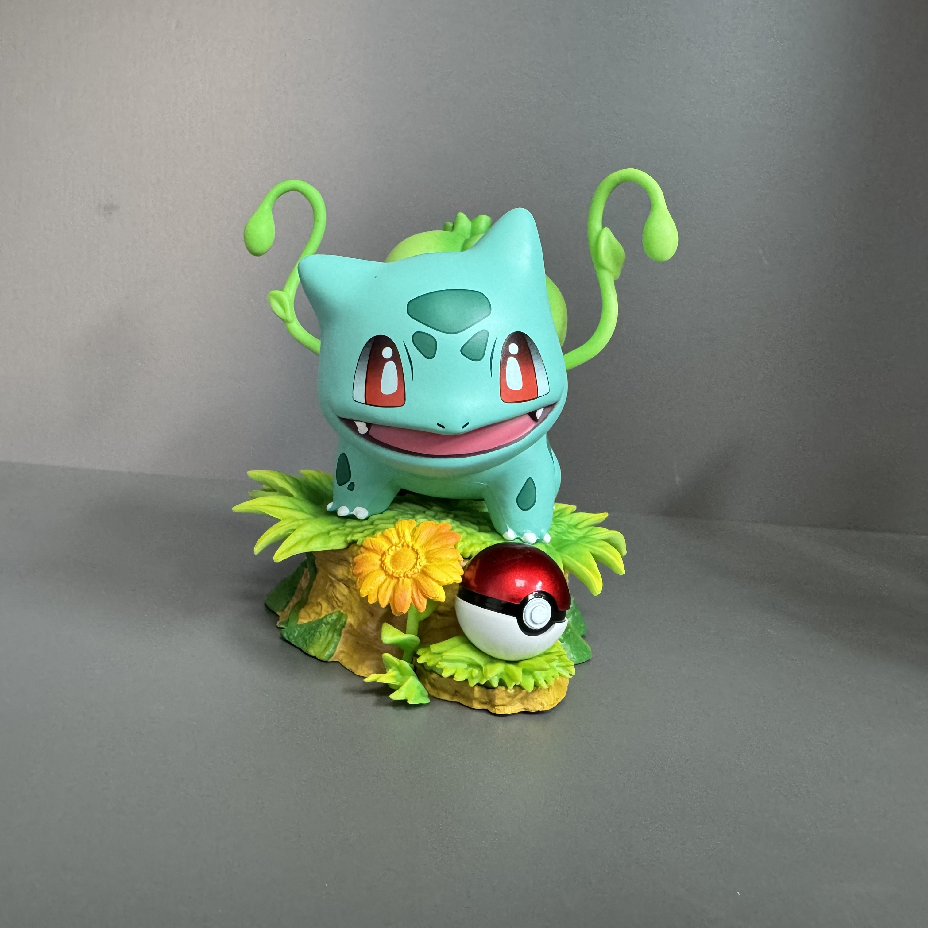 【全款现货】 妙蛙种子 手办带底座场景摆件模型