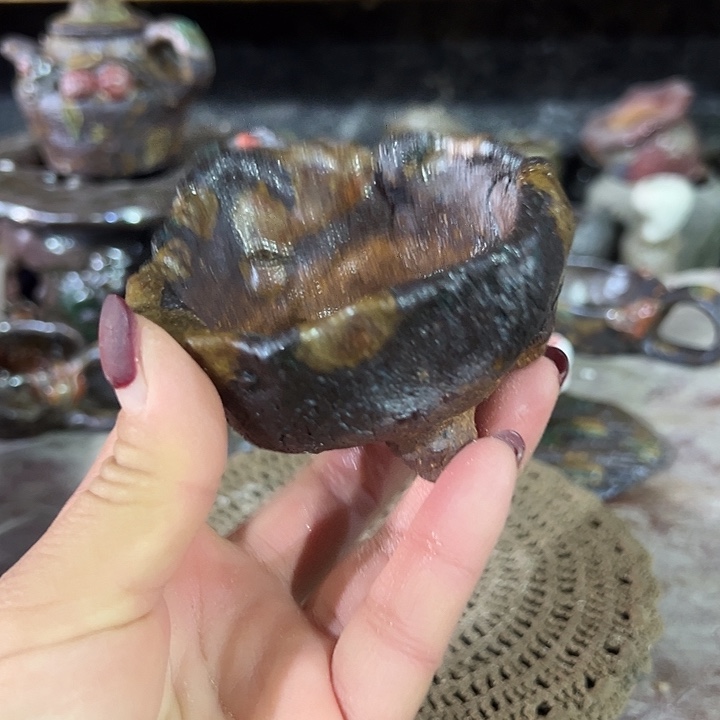 新店福利手工粗陶高温花盆