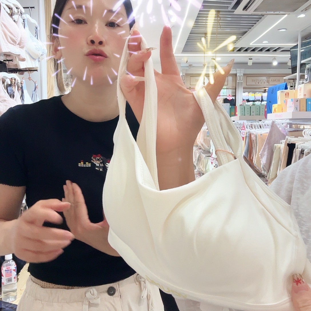 三醋酯纤维白色l学生内衣