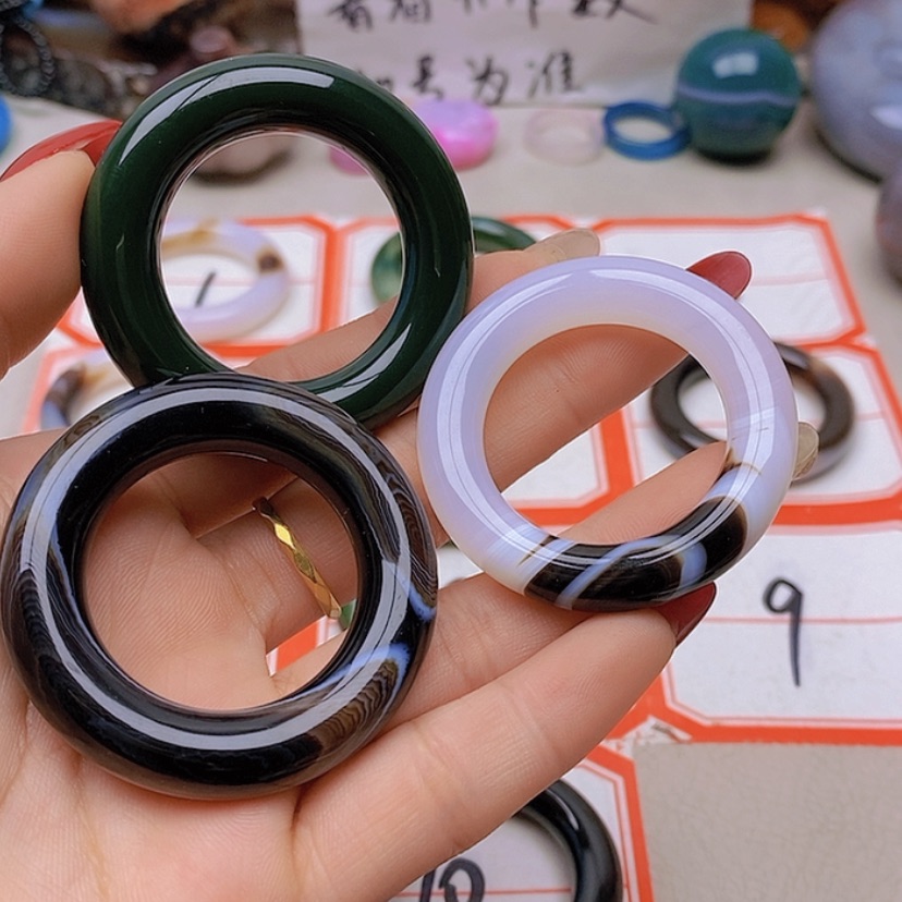 【闪购商品】未镶嵌玛瑙/玉髓珠宝半成品.***圣