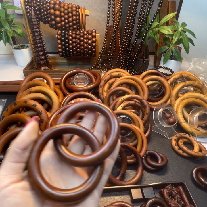 姚***器木枣木老料50圈口