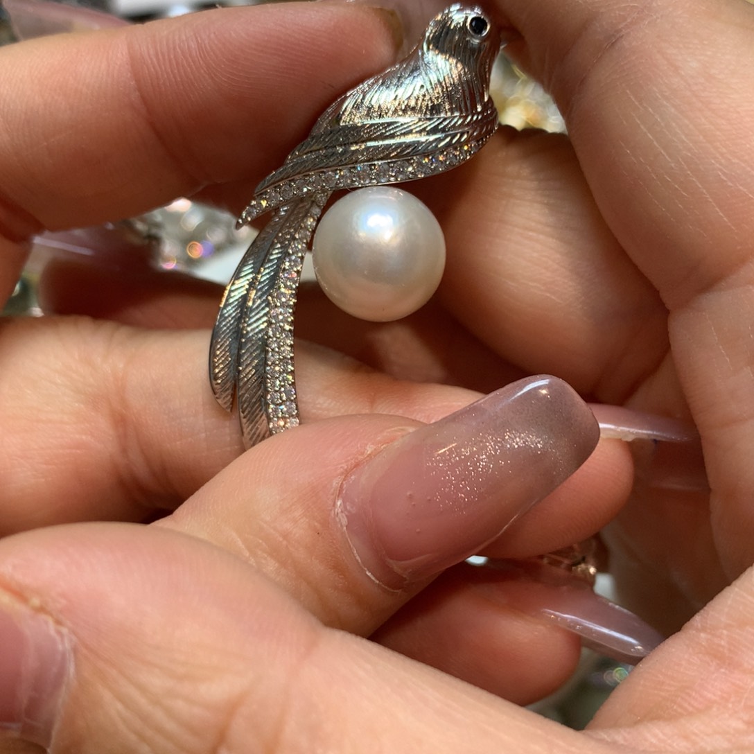 淡水珍珠胸饰未镶嵌