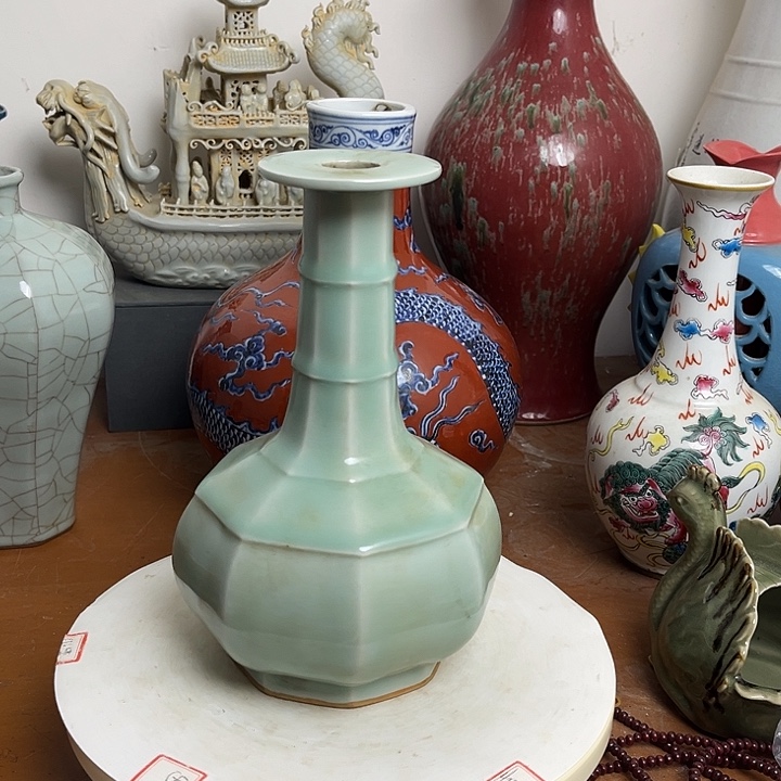 茶叶盒紫砂瓷器瓷器瓷器