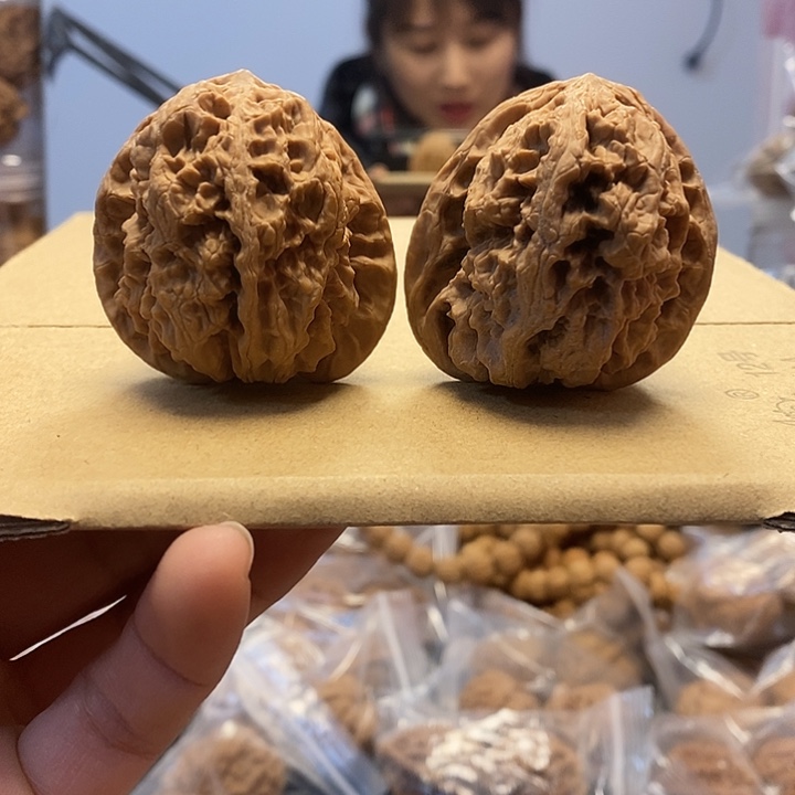 把件文玩核桃46将军