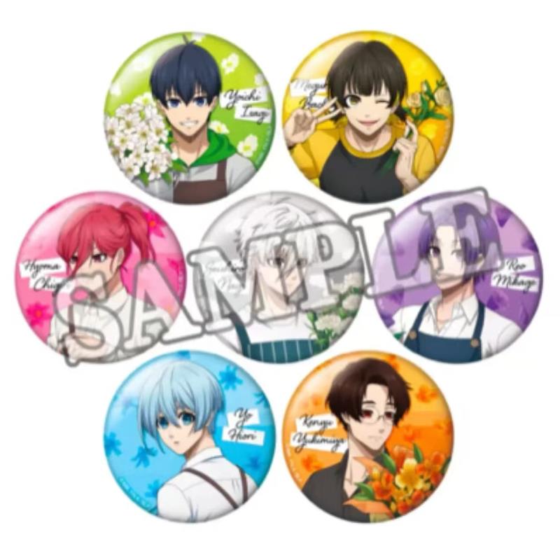 【蓝色监狱】花店系列吧唧/透卡/明信片潮玩盲盒【默认代拆】