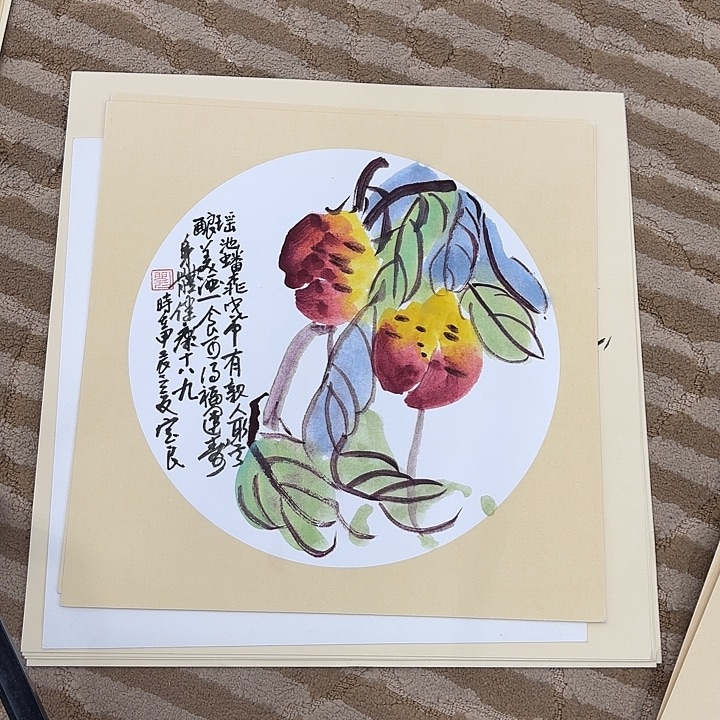 国画花鸟的翅膀和翅膀33.33
