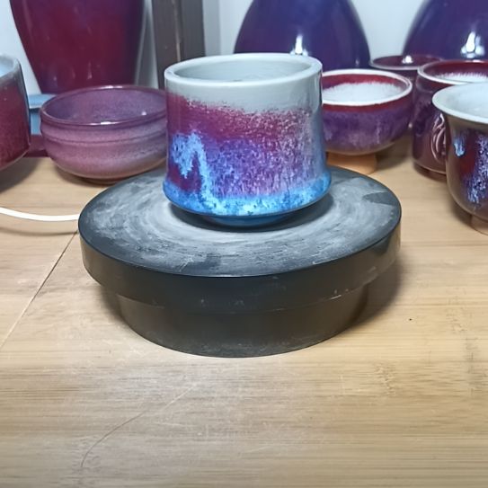 杯钧瓷杯子，纯手工制作