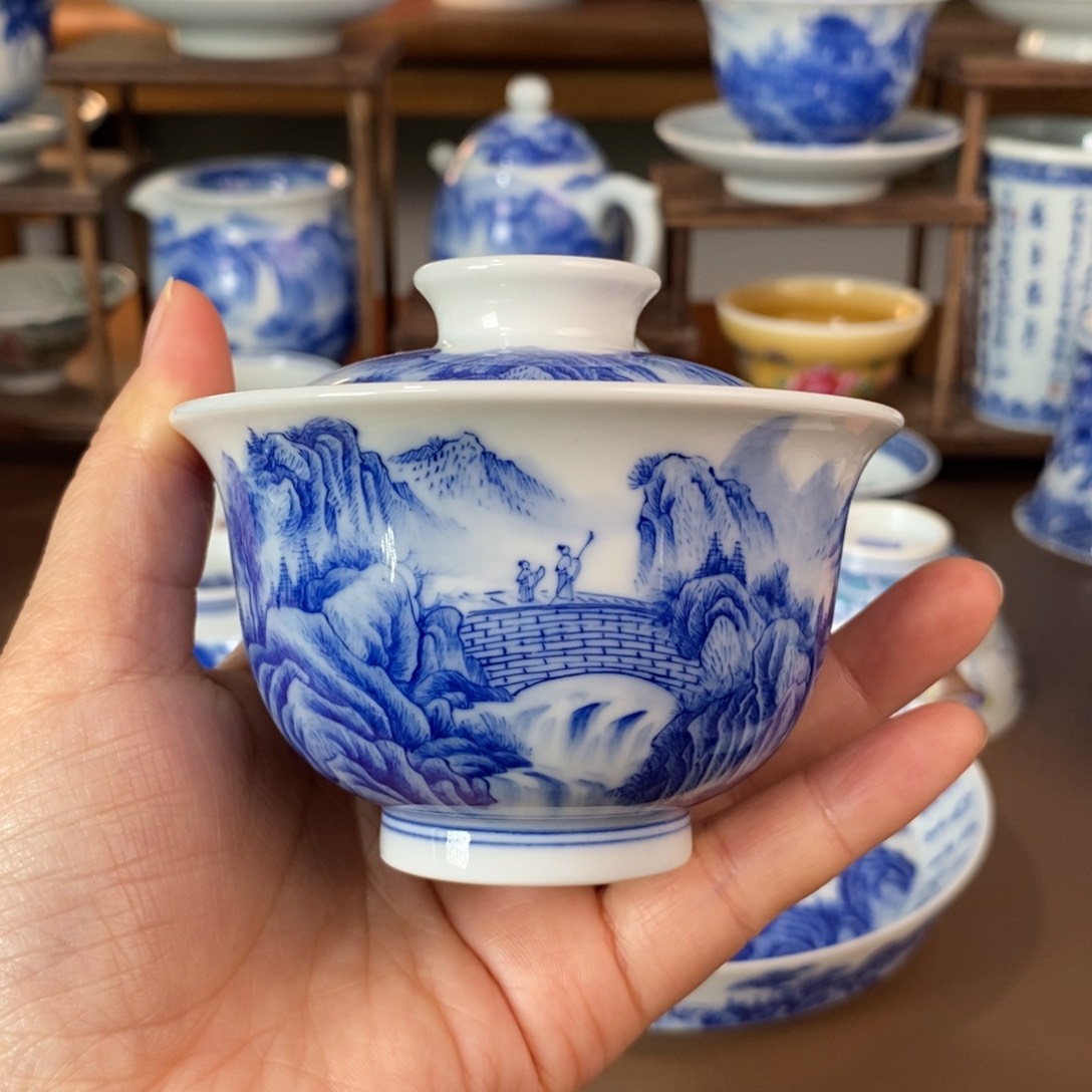 景德镇陶瓷手工手绘