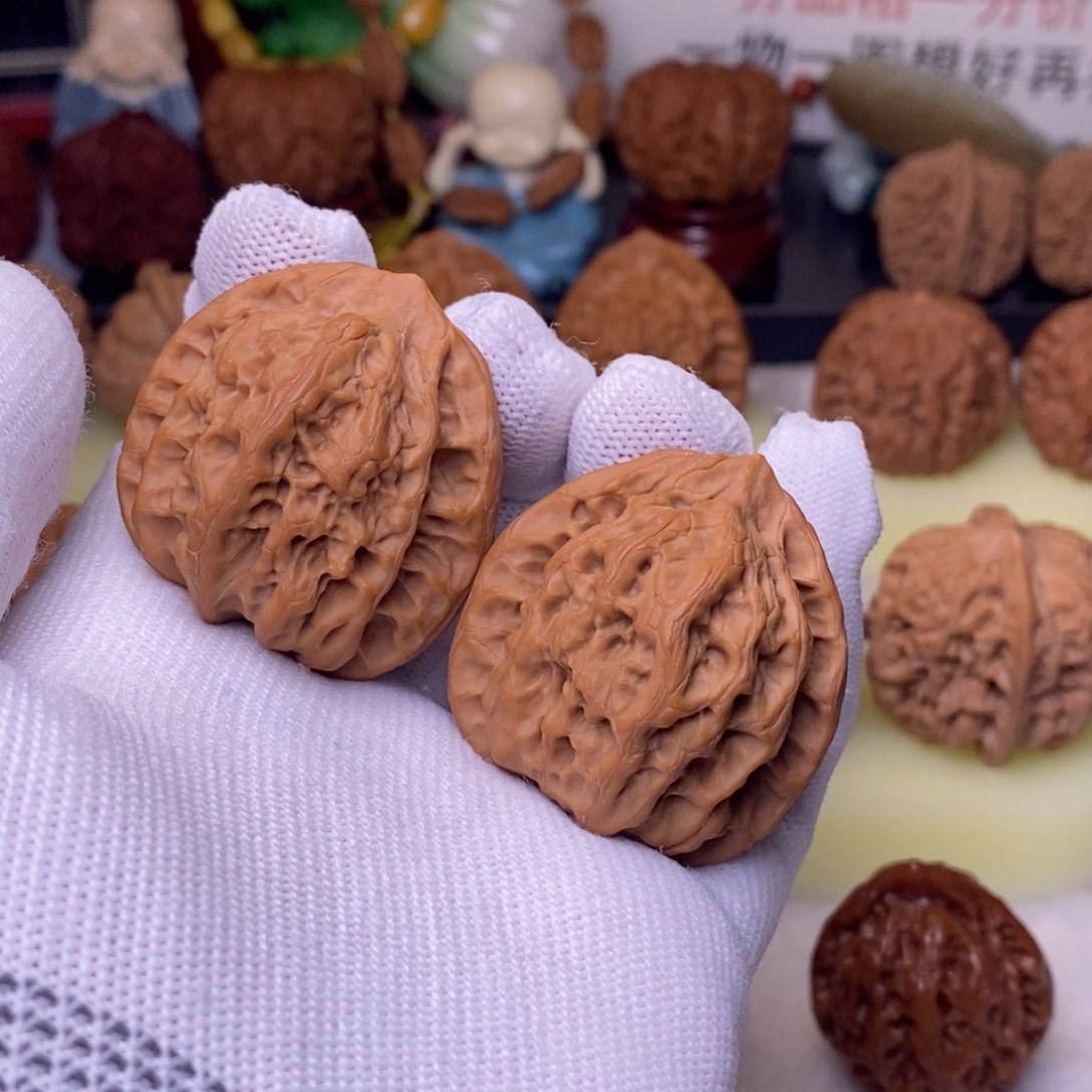 馬***学吊坠文玩核桃39 佛肚