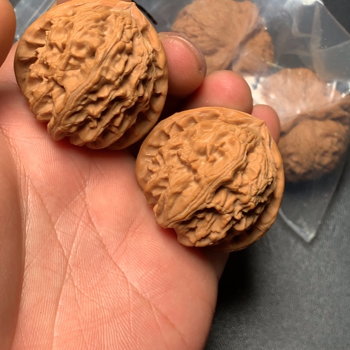 文玩核桃把件39白狮子879