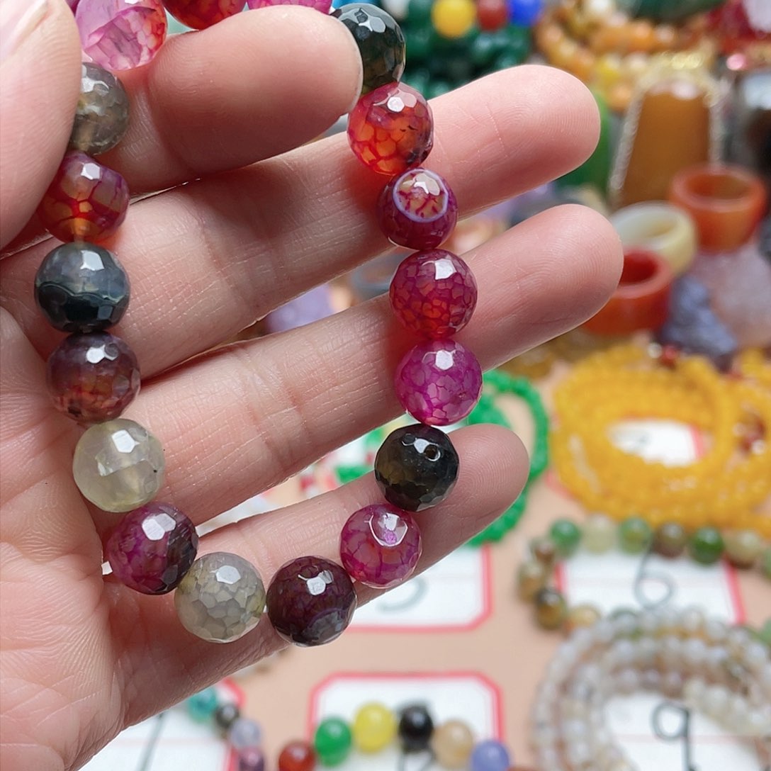 玛瑙/玉髓颈饰合金1**1