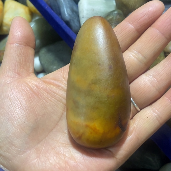 明***明和田玉（糖玉）未镶嵌挂件