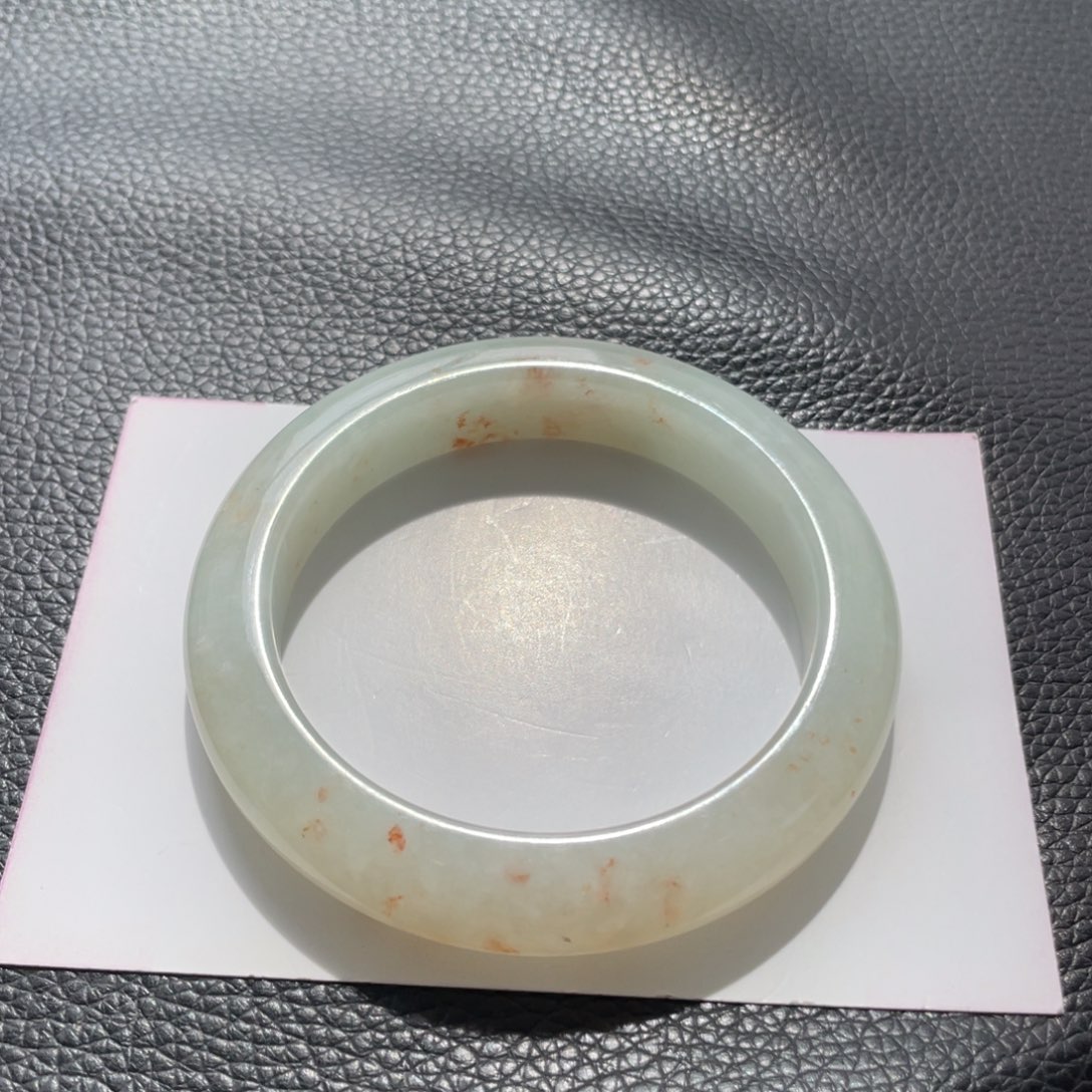 翡翠未镶嵌手镯59号55正圈