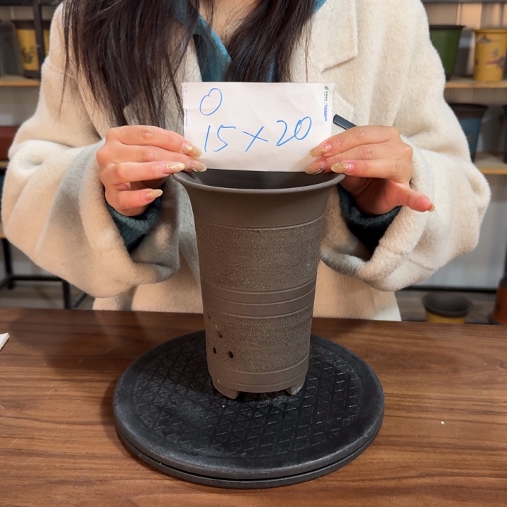 紫砂花盆紫砂花盆破损补发