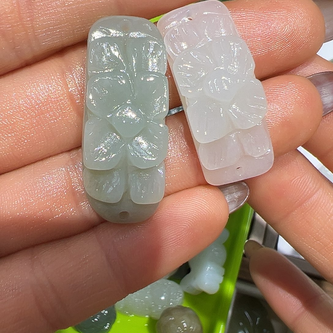 迷***羊和田玉未镶嵌手链