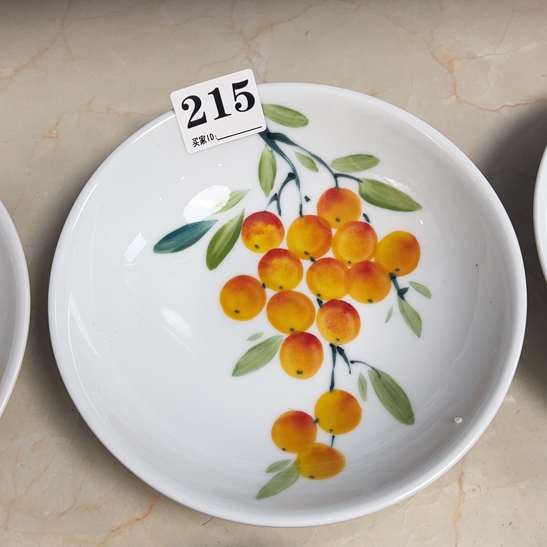 瓷片景德镇陶瓷手工手绘制作