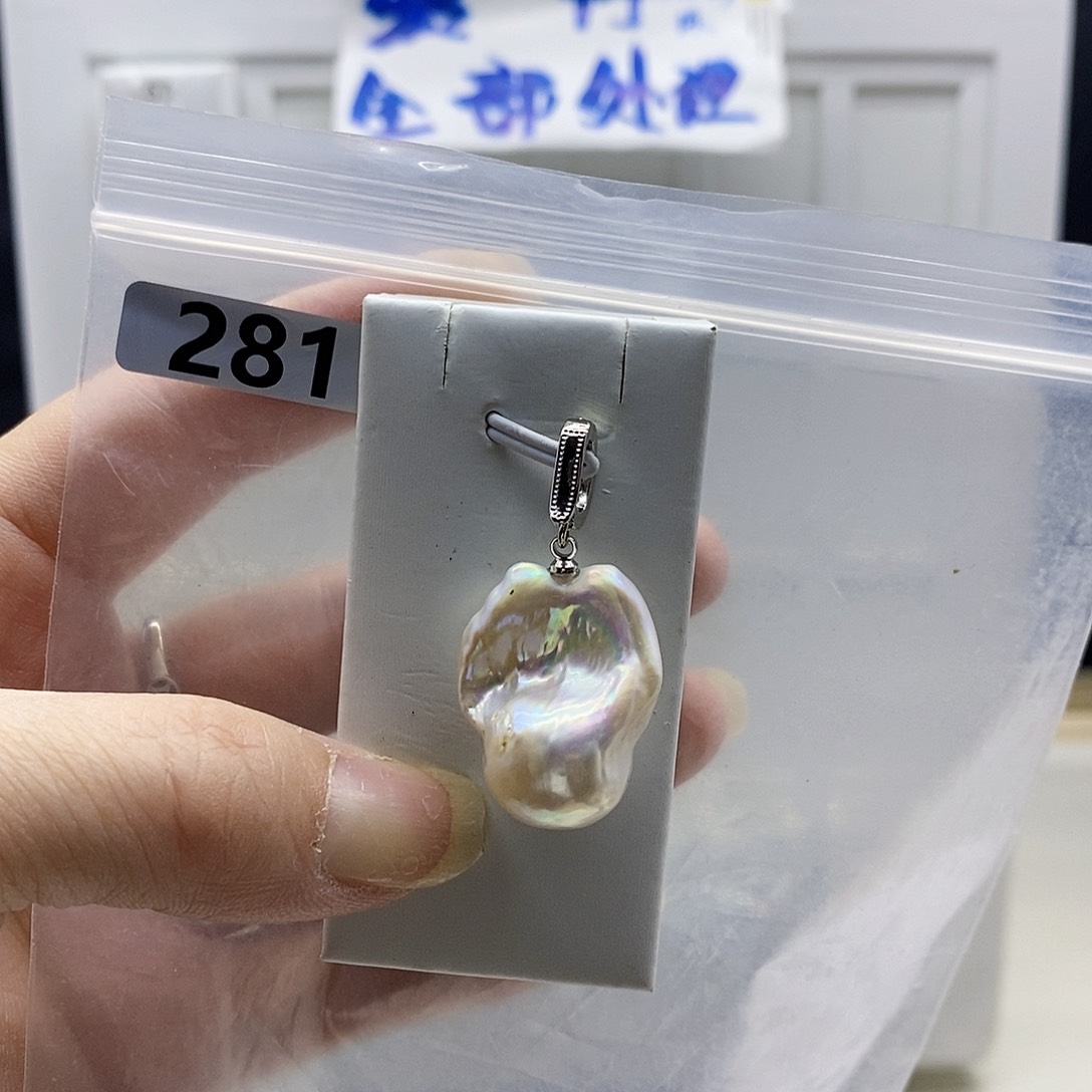 颈饰合金淡水珍珠
