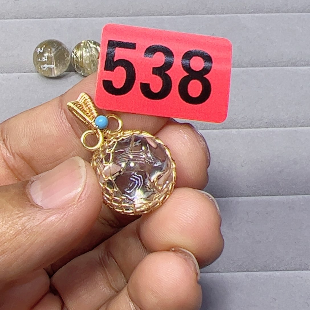 烟晶手链未镶嵌天然水晶