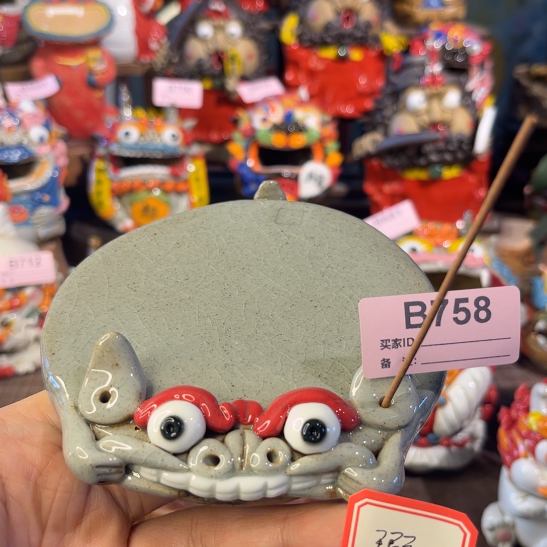 泥塑纯手工茶宠摆件