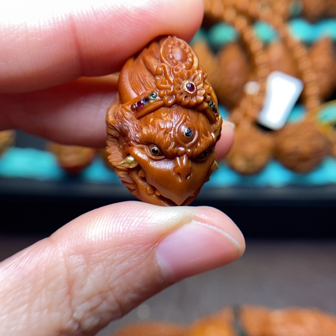 咖***啡手串/手链橄榄核橄榄核