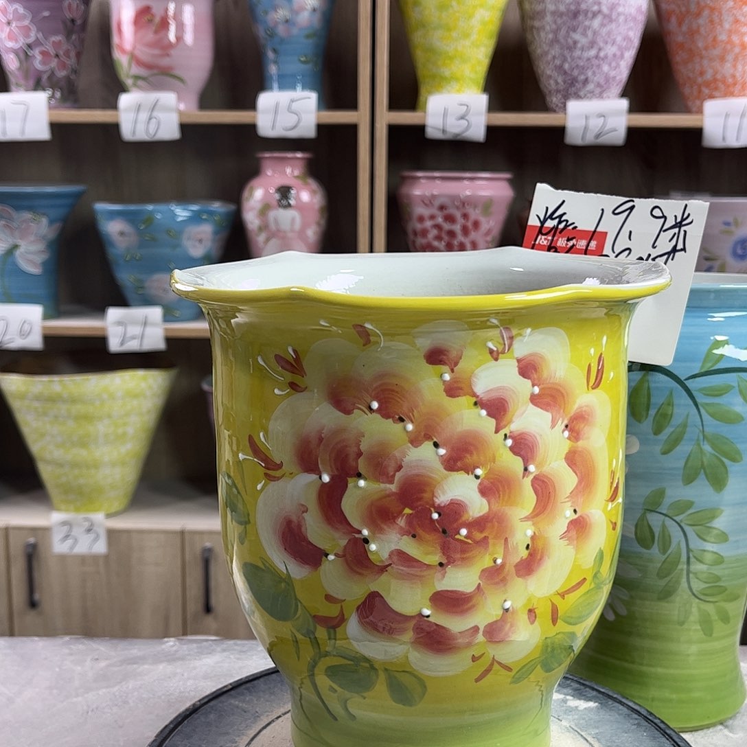 景德镇陶瓷花盆花盆