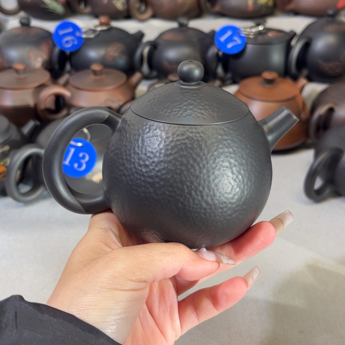 【闪购商品】红泥 锤纹 容量 230c c